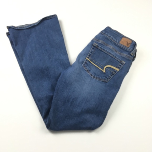 American Eagle Outfitters Denim - AEO Artist Flare Dark Jeans Size 6 Short